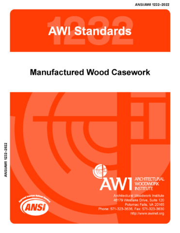 Product Category: AWI Standards